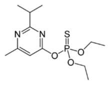 Diazinon结构式