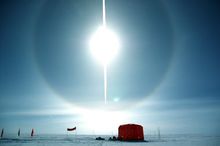 南极科考队员拍摄的南极冰穹A风光